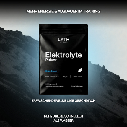 LYTH Elekrolyte Pulver- Blue Lime